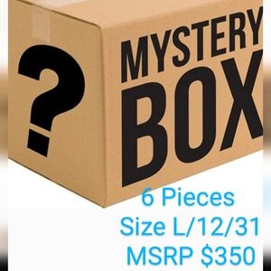 6 Piece Mystery Bundle - Size L/12/31 - MSRP $350+